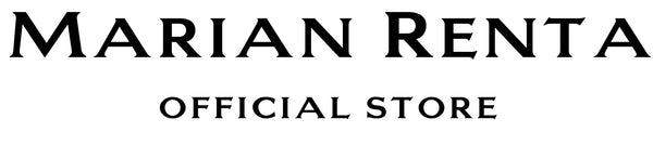 Black text reading 'MARIAN RENTA' and 'OFFICIAL STORE' on a white background.